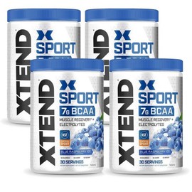 Extend Sports BCAA Powder Blue Raspberry 345g, 4 pieces / 익스텐드 스포츠 BCAA 파우더 블루 라즈베리 345g, 4개