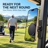 Magnetic Phone Holder for Golf Carts – 360° Rotating Adjustable