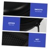 DOITOOL Headphone Case Earphone Storage Bag Round Shape Metal Zipper
