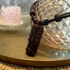 HANA LIMA New Zealand Leather Surfer Necklace, Leather, No Gemstone