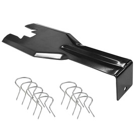 76951 Window Handle Removal Tool with10 Pcs Car Window Handle Crank Retainer Clip, Car Inside Door Panel Removal Metal Tool Kit