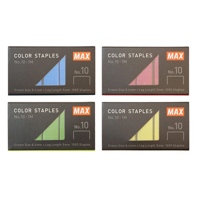 Max Staple Color Needle No. 10 Metallic Pink NO.10-1M/MP