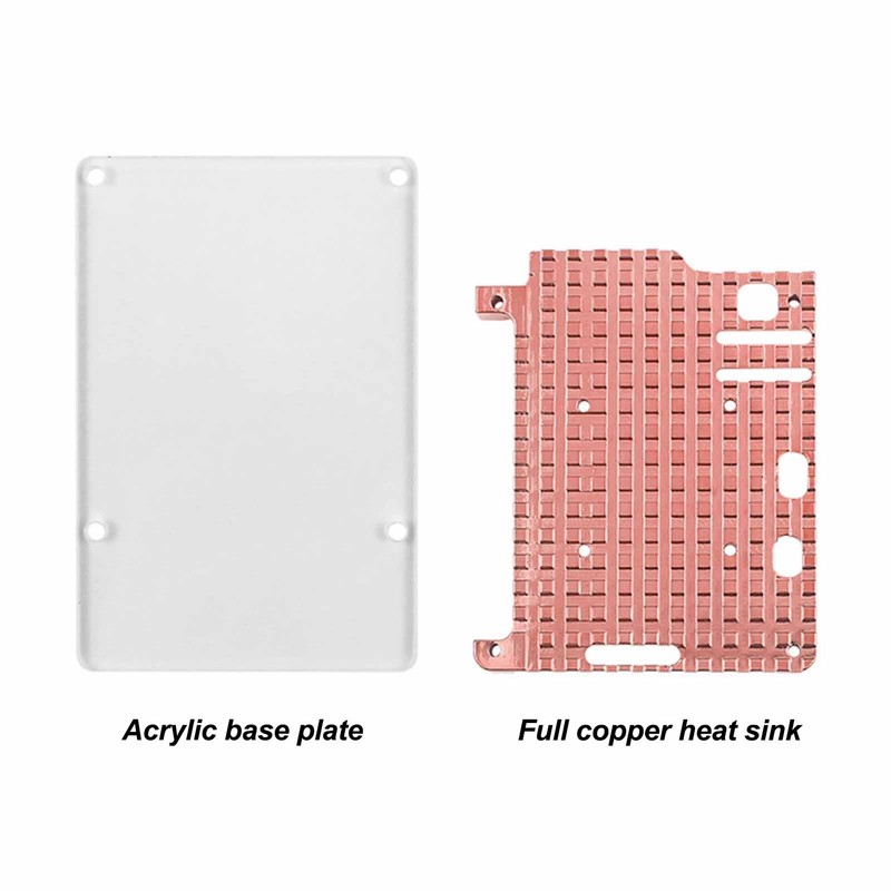 Heatsink Fan Kit for RasPi 5B 5V Single Cooling Fan