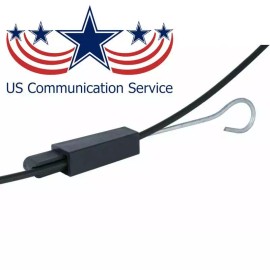 UScomService Wedge type tension clamp H15 for cable suspension dead-end fastening Set - 1 pcs. for test