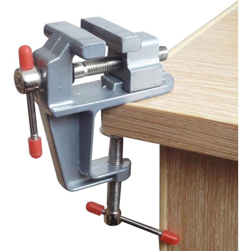 AYMBH Aluminum Alloy Mini Table Base Bench Work Vise Clamp
