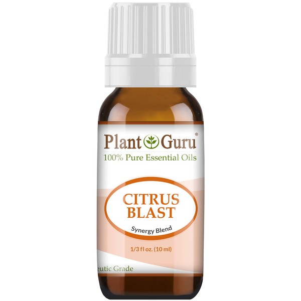Citrus Blast Essential Oil Blend 10 ml 100% Pure Undiluted Therapeutic Grade.