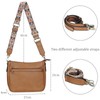 KITATU Crossbody Bags for Women Trendy Vegan Leather Shoulder Bag