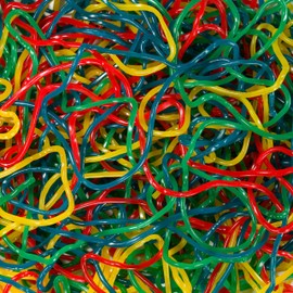 Smarty Stop Licorice Laces Gummy Candy (Rainbow, 2 Pound (Pack of 1))