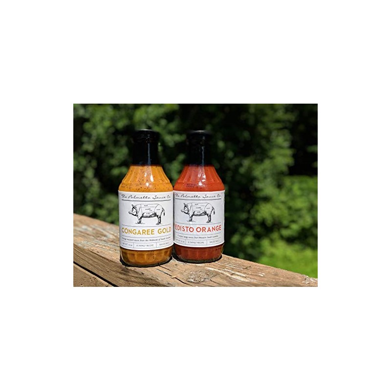 The Palmetto Sauce Company Edisto Orange BBQ Sauce, 16 ounce