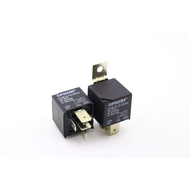 (x2) PC795-1C-C2-12S-N-X-2 | 5 Pin SPDT 12 VDC Coil, 80/60