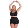 SlimMe High-Waisted Shaping Boyshorts Black Medium