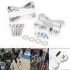 Unbranded Motorcycle Chrome CNC Front Fender Riser Spacer For Harley