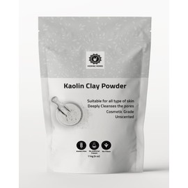 Kaolin Clay Powder 114 g for Face, Skin Care, Soap making | Natural, Chemical Free