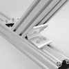 6 x Aluminium Angle Connectors, Aluminium Profile Connector, 45 Degree