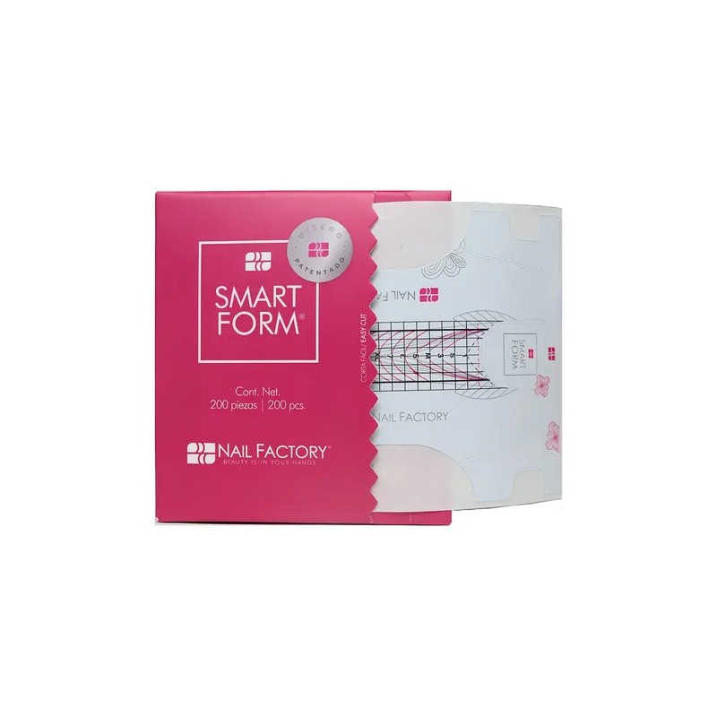 Formas Esculturales Uñas Autoadhesivas Nail Factory Pack 200 Piezas