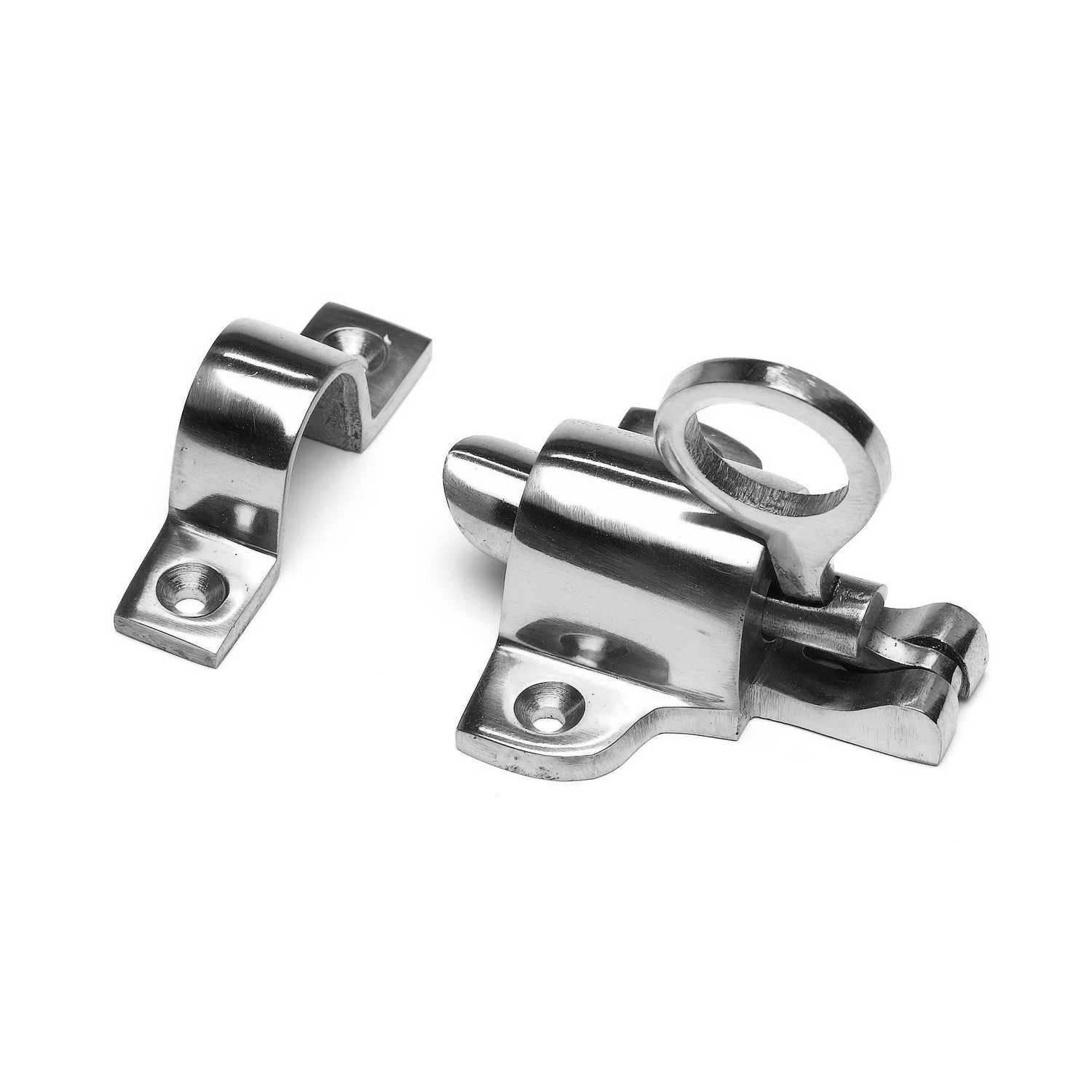 Merriway BH02997 Fanlight Window Catch -Polished Chrome - ibspot.com