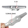 VEITHI Dock Cleat 4 inch - Hot Dipped Galvanized Boat