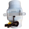 OASIS MARINE 4-Inch in-Line Bilge Air Blower Fan, 12V DC
