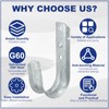 Gisafai 100 Cable Support J Hook, Cable Hooks for Hanging,