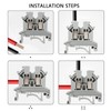 DIN Rail Terminal Blocks UK 2.5B, Feed-Through Terminal Block DIN