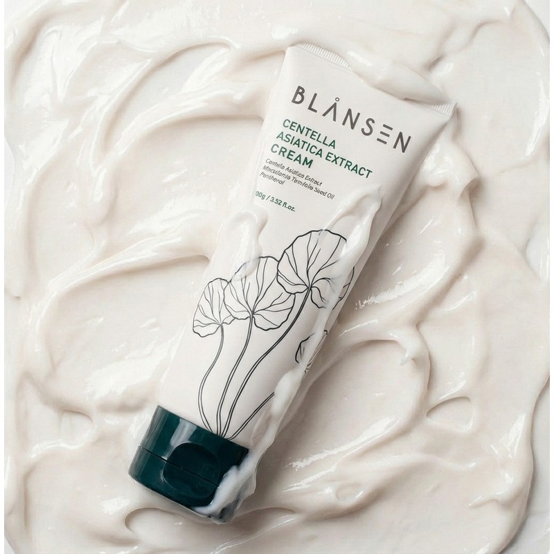 Blansen Cica Cream Trouble soothing Dipanthenol Cream Skin barrier regeneration
