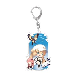 Algernon Products Fate/Grand Order Charatoria Acrylic Key Chain Berserker / Altria Caster, Approx. W 2.0 x H 3.3 inches (52 x 85 mm), Acrylic, Metal