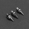 Airbrush Nozzle, Airbrush Accessories 3Pcs 0.2mm 0.3mm 0.5mm Airbrush Nozzles