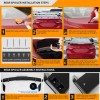 JMTBNO 57" Car Rear Trunk Spoiler TRD Style Wing Gloss