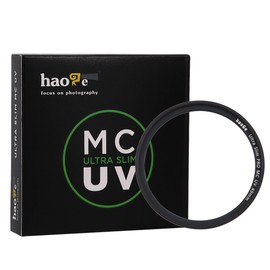Haoge 49mm Ultra Slim Mc Uv Protective Multicoated UV Lens Filter for Canon Nikon Sony Minolta Pentax Olympus Panasonic Leica Zeiss TAMRON Digital Camera DSLR Lens