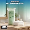 1ABOVE Cotton Wool Pleat 80g – 100% Pure Cotton, Super