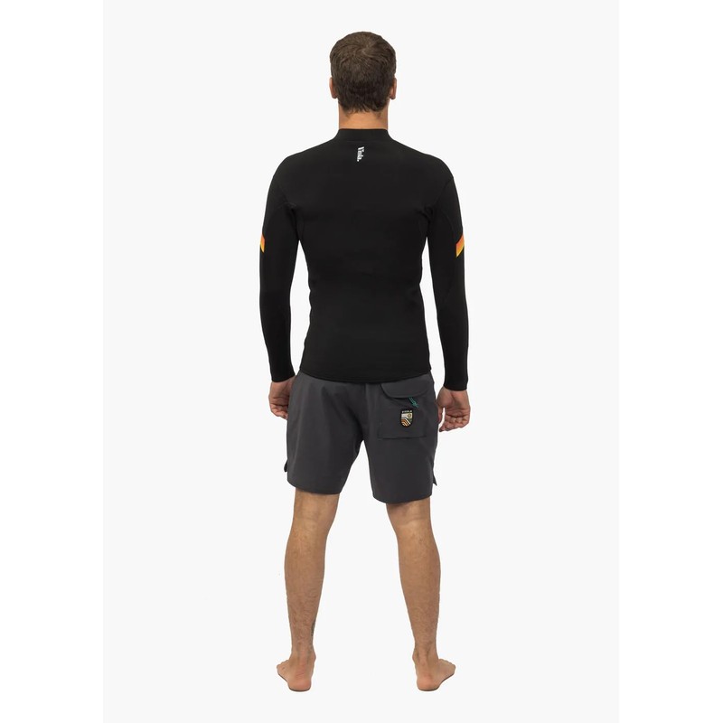 Raditude 2MM Front Zip Wetsuit Jacket Black 3 S