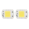 2 Pcs LED COB Chip High Power Driverless Integrated SMD