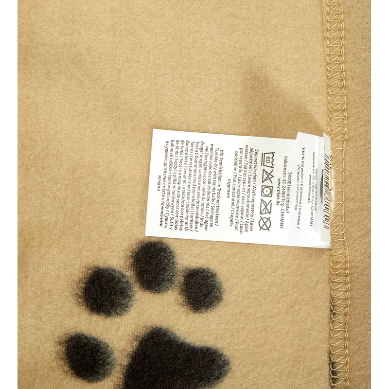 Trixie Barney Fleece Blanket, 150 100 cm, Beige