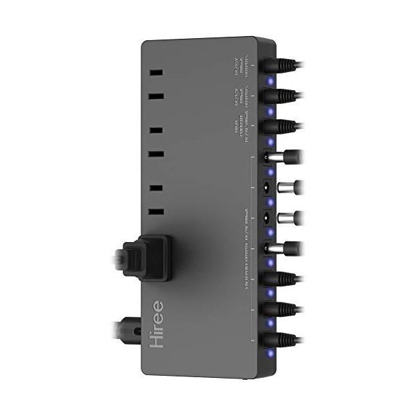 Hiree Guitar Pedal Power Supply Adapter Station Distributor 10 Isolated