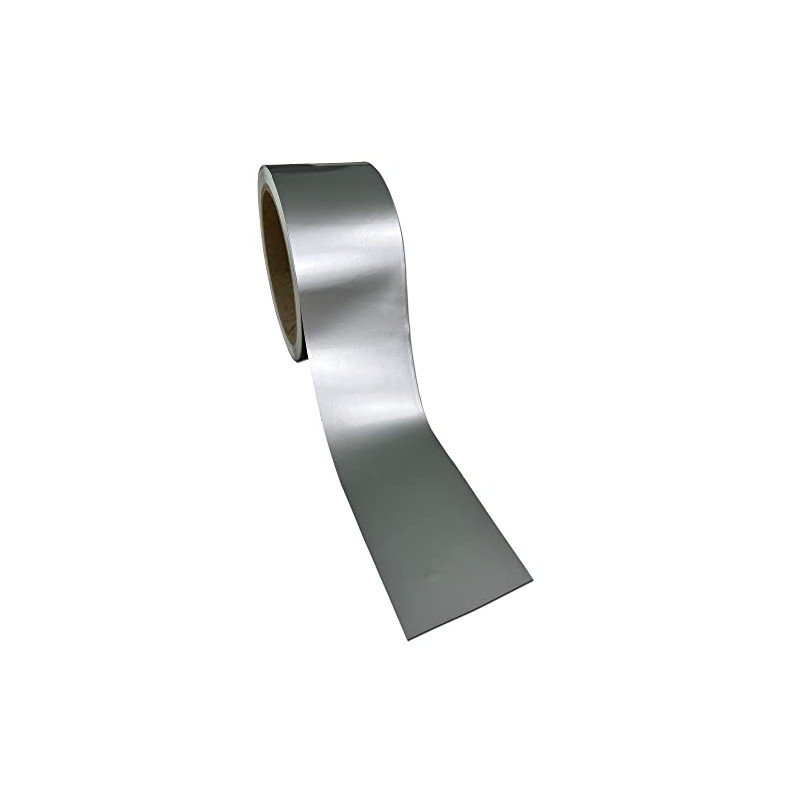 LZLRUN High Gloss Silver Vinyl Tape (High Gloss Silver, 2Inches