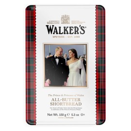 Walker's Shortbread The Prince & Princess of Wales Limited Edition Tin, All-Butter Shortbread Cookies, 5.3 Oz