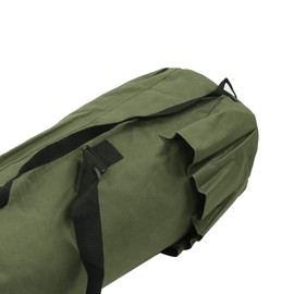 Fishing Rod Storage Bag,Fishing Tackle Gear Bag Cylindrical Waterproof Pole Reel Carrier Large Capacity With Tight Buckle Easy To Adjust(green) Fishing Storage Supplies