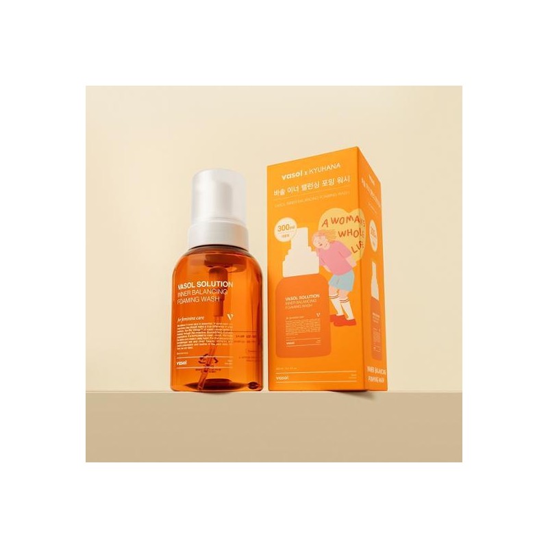 Vasol Inner Balancing Foaming Wash 300ml - Vasol Inner Balancing