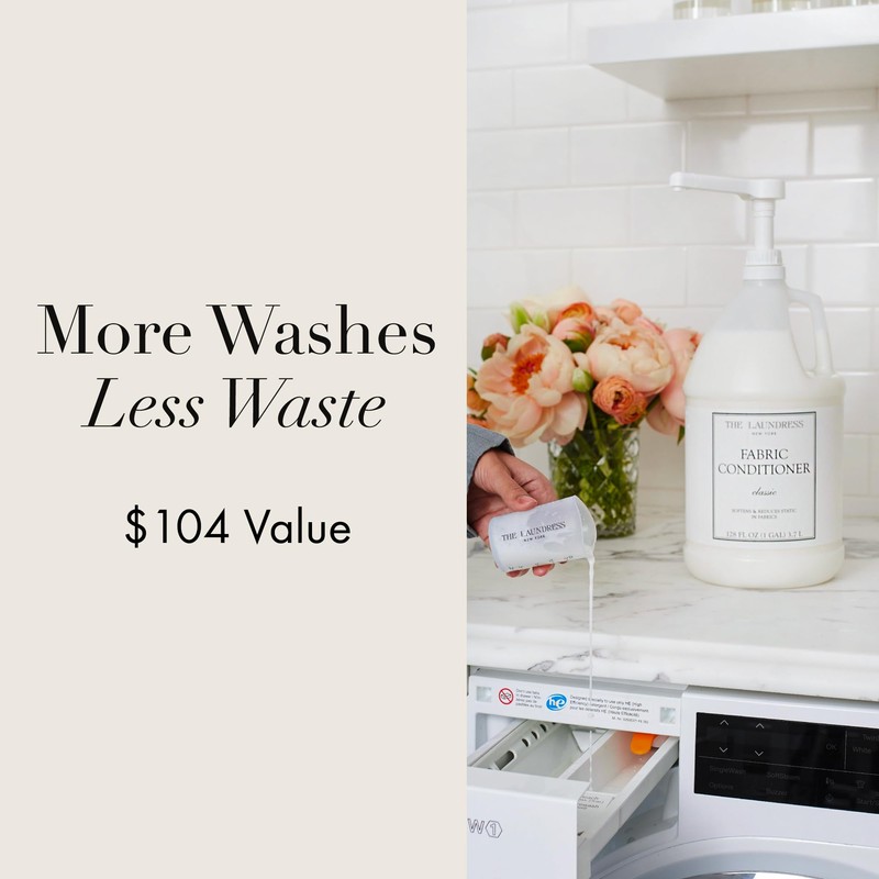 The Laundress Signature Fabric Conditioner Classic, Concentrated Fabric Softener Liquid,