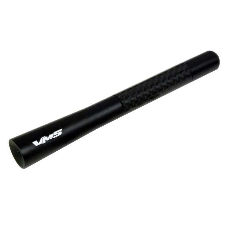 Lancer Evolution 8 Black Carbon Fiber 5" Inch Antenna