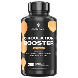 Active Circulation Omega Vitamina Ajo Vital Botanics