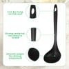 72 Pcs Large Plastic Serving Spoons, 9 Inch Cooking Ladle