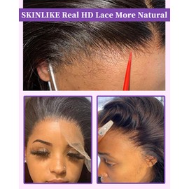 DJFG 5x5 HD Lace Closure Wigs Human Hair Body Wave Raw Unprocessed Brazilian Virgir Hair 16 Inch