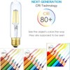 Leools Dimmable Edison Led Tubular Bulb T10,4W Vintage Led Filament