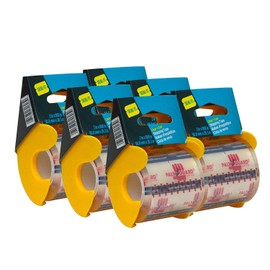 Seal-It Super Clear Shipping Tape on PalmGuard Dispenser 2 Inches x 800 Inches, Pack of 6, 4,800 Inches Total (70603-6)