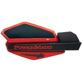 PowerMadd 34202 Star Series Handguard - Red/Black