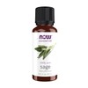 NOW Essential Oils, Sage Oil, Normalizing Aromatherapy Scent, Steam Distilled,