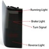 HECASA LED Tail Light Compatible with 2004-2015 Nissan Titan LED