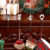GSrenyu 4 Pcs Christmas Stocking Holders, Christmas Stocking Hangers Mantel