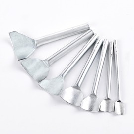 Leather Craft Tools - Juego de perforadoras de cuarto círculo (10-40 mm), 7 piezas